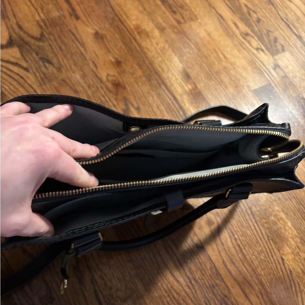 Fossil | Ryder Satchel‎ Black Leather - Picture 7 of 9